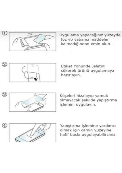 Redmi Note 13 Uyumlu Hayalet Cam Tam Kaplayan Antistatik Özellikli