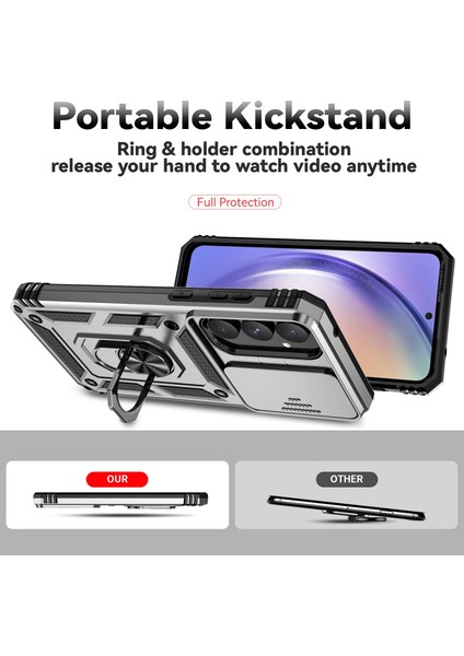 Samsung Galaxy A55 5g Için Sürgülü Camshid Kılıf (Yurt Dışından) modelleri