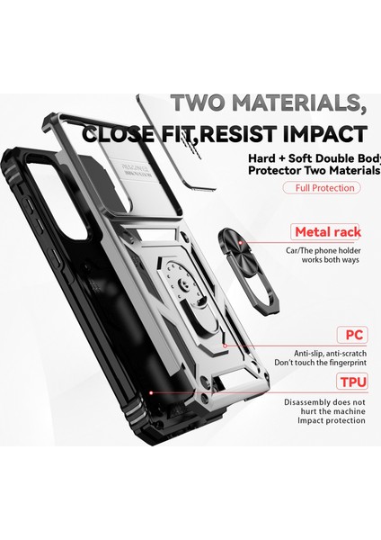 Samsung Galaxy A55 5g Için Sürgülü Camshid Kılıf (Yurt Dışından) fırsatları