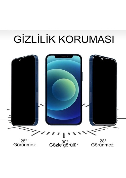 Apple iPhone 13 Pro Max Uyumlu Hayalet Cam Kulaklık Filtreli Antistatik Cam