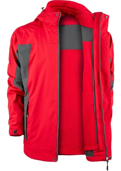 Evolite Triple 3in1 Ceket - Kırmızı modelleri