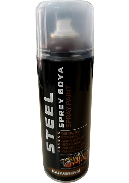 Sprey Boya 400 ml Dekoratif Boya Graffiti Duvar Boyası Mobilya Boyası Metal Boyası 1 Adet