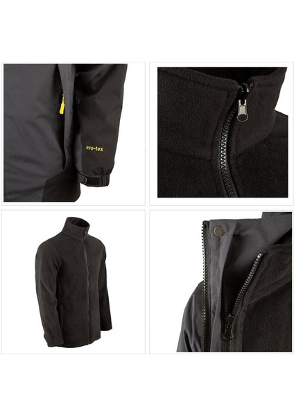 Evolite Blizzard 3in1 Ceket - Gri/siyah modelleri