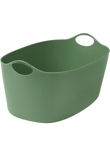 Yeşil Torkıs Yeşil 35 Lt Esnek Büyük Çamaşır Sepeti 60 x 40 Plastik Polietilen 35 L