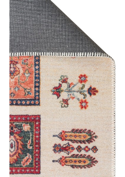Elista ELS103 Cream Multy Loop Dokuma Yıkanabilir Otantik Kilim fiyatları