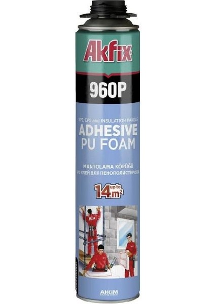 Akfix 960P Mantolama Tabancalı Köpük FA009 750 ml