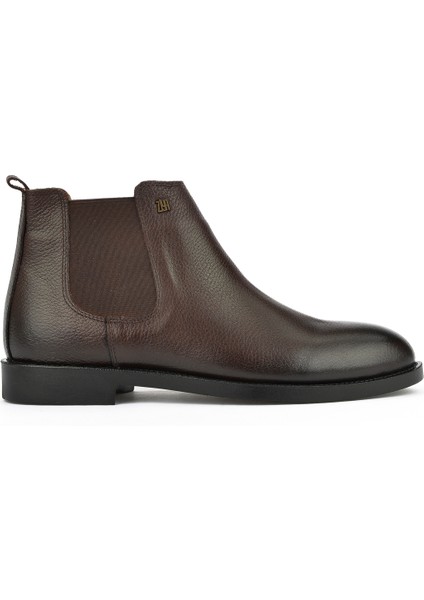 Ziya, Erkek Hakiki Deri Bot 113447 101 Kahve