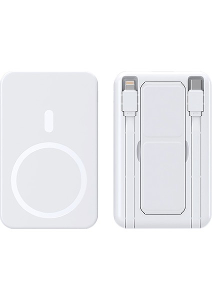 Sunix PB-47 Magsafe Powerbank Standlı Pd Hızlı 10.000 Mah Apple iPhone Android Uyumlu Dijital göstergeli