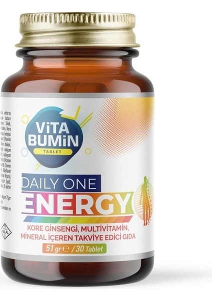 Vitabumin Daily One Energy 30 Tablet