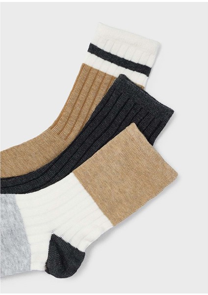 Erkek Çocuk Çorap 3lü Set - Mayoral - Renkli - 8 Yaş modelleri