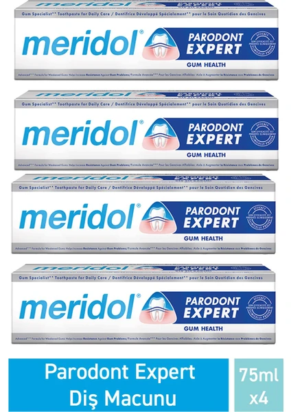 Parodont Expert Diş Macunu 75 ml 4 Adet