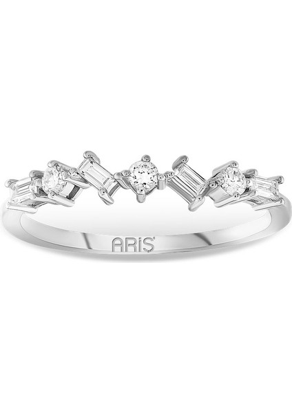 Pırlanta Baget Yüzük modelleri