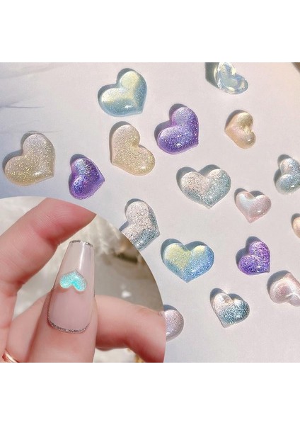 Tırnak Süsleme Nail Art Charm Kalp (56263-4)