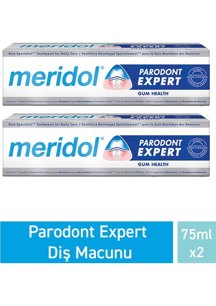 Parodont Expert Diş Macunu 75 ml 2 Adet