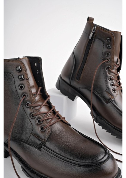 Maxwell Fermuarlı Bağcıklı Rahat Hafif Taban Erkek Bot fiyatları