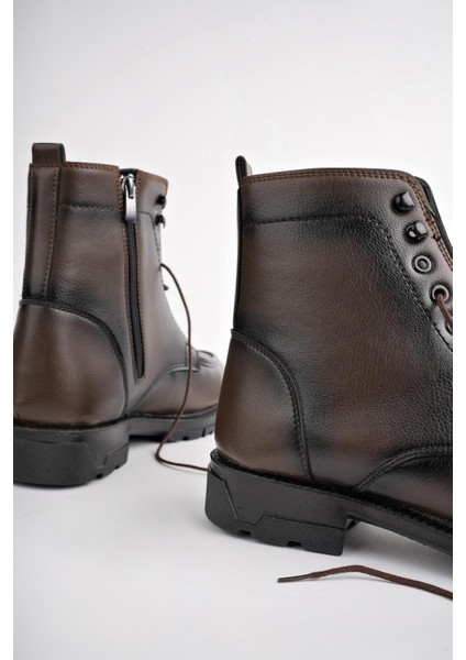 Maxwell Fermuarlı Bağcıklı Rahat Hafif Taban Erkek Bot modelleri