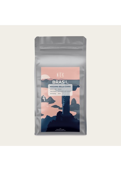 Brazil Mogiana Bella Giana - Çekirdek (Öğütülmemiş) 1 kg