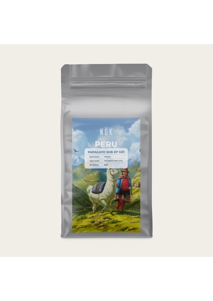 Peru Papagayo Shb Ep Grade 1 - Çekirdek (Öğütülmemiş) 1 kg