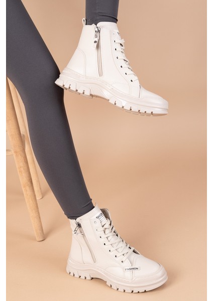 Fonsen Kadın Bej Bot