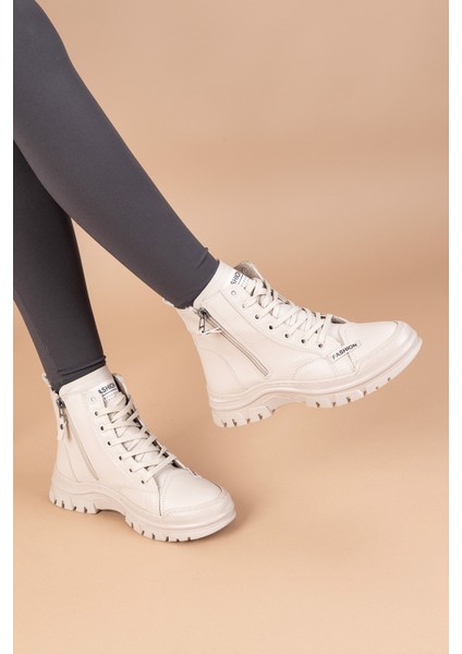 Fonsen Kadın Bej Bot fiyatları