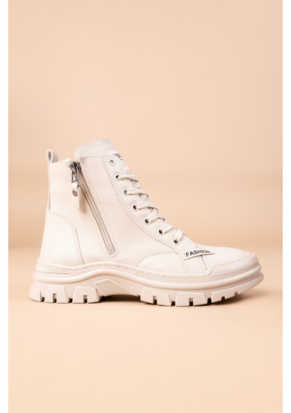 Fonsen Kadın Bej Bot indirimleri