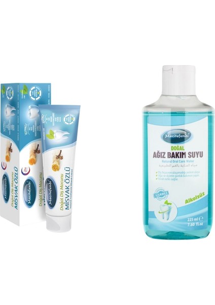 Diş Macunu 75 Ml + Ağız Bakım Suyu 225 ml