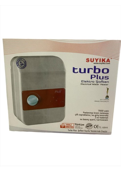 Suyıka Turbo Plus Elektrikli Şofben