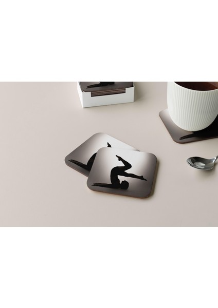 Dekoratif Bardak Altlığı Neon Desen 135