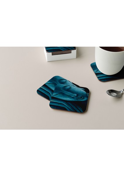 Dekoratif Bardak Altlığı Neon Desen 160