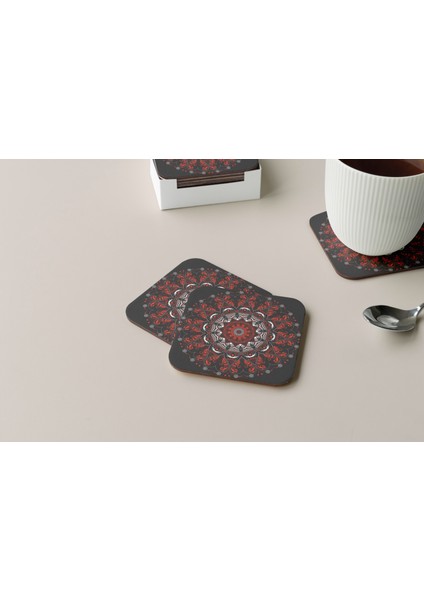 Dekoratif Bardak Altlığı Circle Design 17