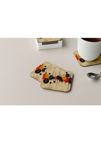 Dekoratif Bardak Altlığı Circle Design 39