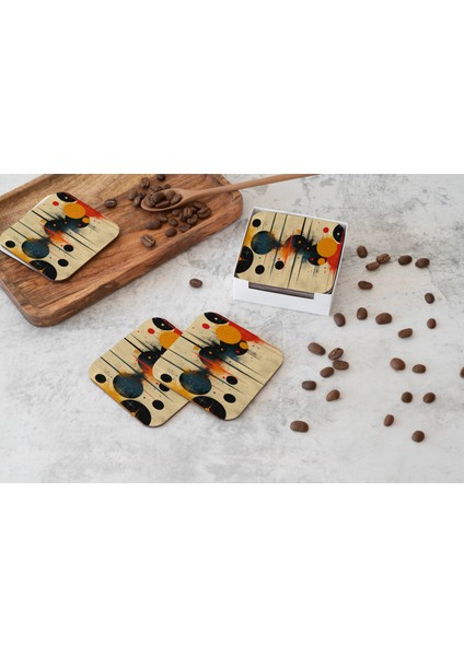 Dekoratif Bardak Altlığı Circle Design 39 fiyatları