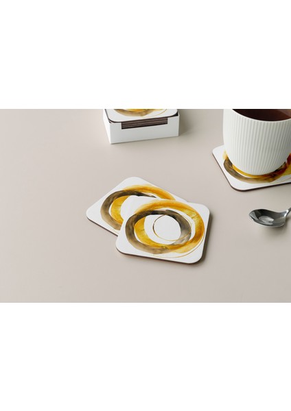 Dekoratif Bardak Altlığı Circle Design 71