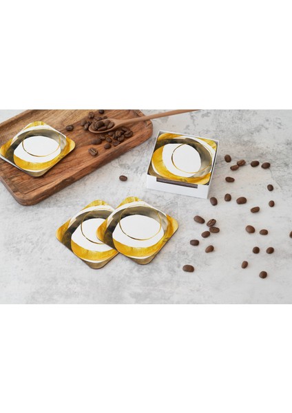 Dekoratif Bardak Altlığı Circle Design 71 fiyatları