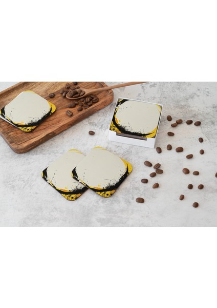 Dekoratif Bardak Altlığı Circle Design 74 fiyatları