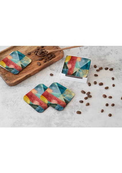 Dekoratif Bardak Altlığı Circle Design 75 fiyatları