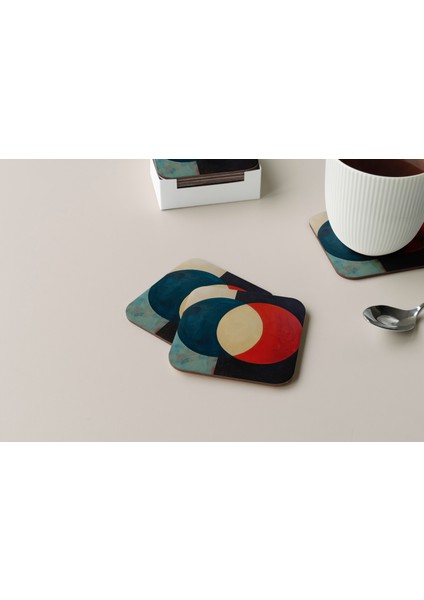 Dekoratif Bardak Altlığı Circle Design 86