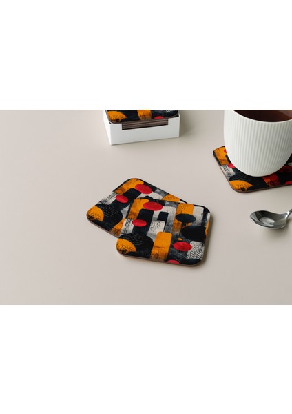 Dekoratif Bardak Altlığı Circle Design 127