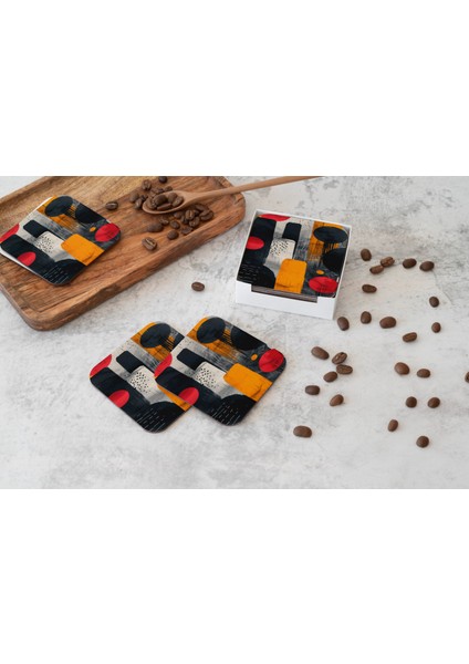 Dekoratif Bardak Altlığı Circle Design 127 fiyatları