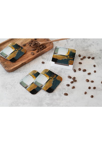 Dekoratif Bardak Altlığı Circle Design 40 fiyatları