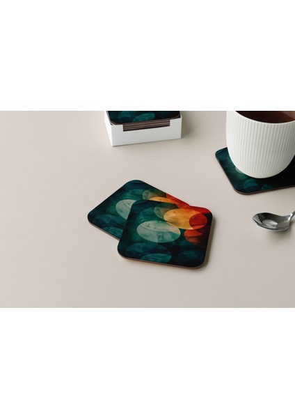 Dekoratif Bardak Altlığı Circle Design 46