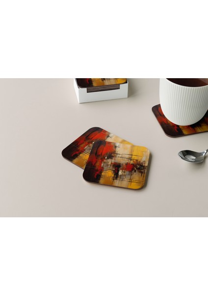 Dekoratif Bardak Altlığı Circle Design 63