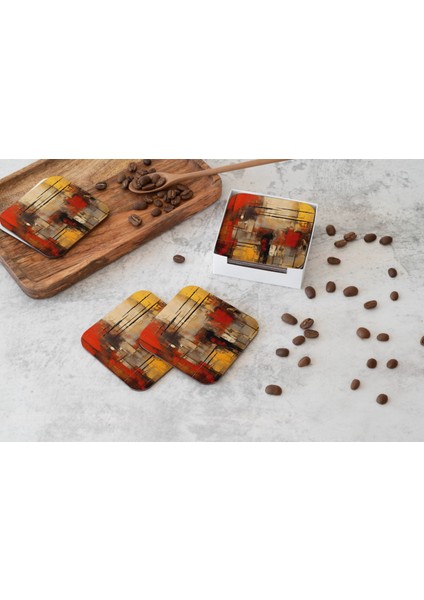 Dekoratif Bardak Altlığı Circle Design 63 fiyatları