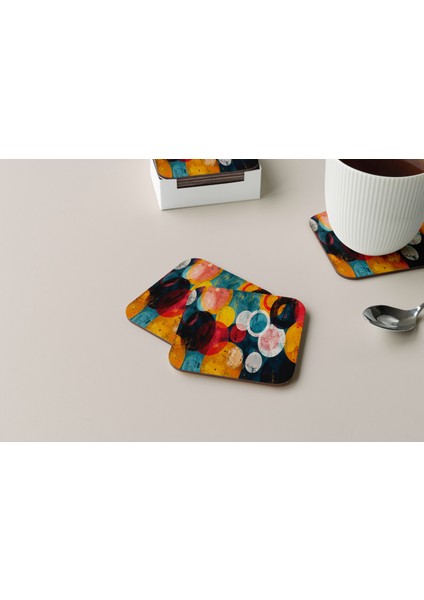 Dekoratif Bardak Altlığı Circle Design 69