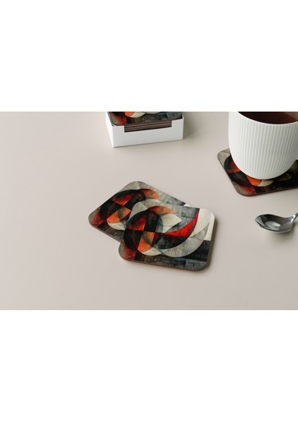 Dekoratif Bardak Altlığı Circle Design 90