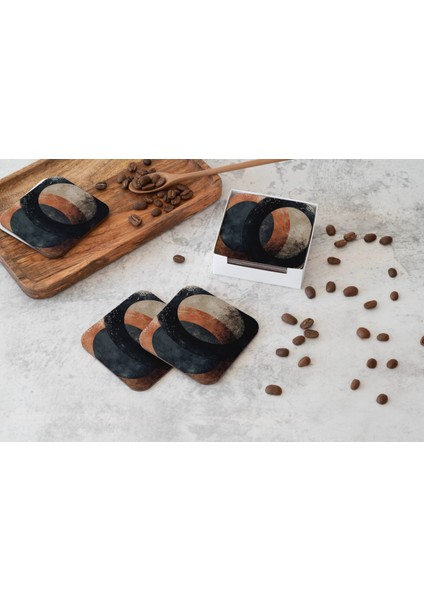 Dekoratif Bardak Altlığı Circle Design 03 fiyatları