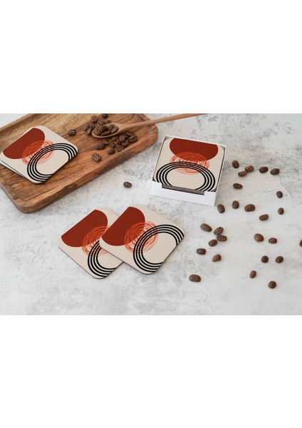 Dekoratif Bardak Altlığı Circle Design 10 fiyatları