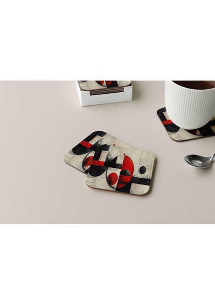 Dekoratif Bardak Altlığı Circle Design 108