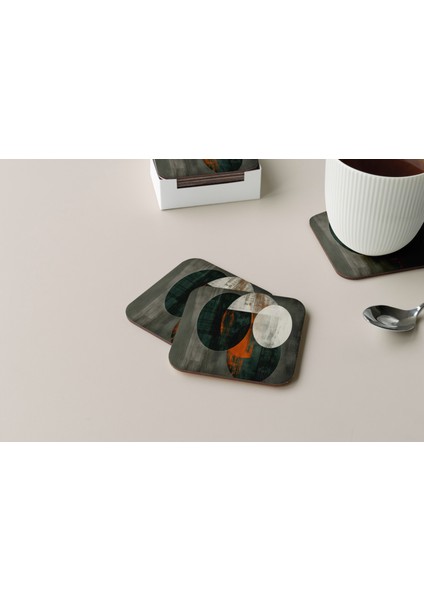 Dekoratif Bardak Altlığı Circle Design 114