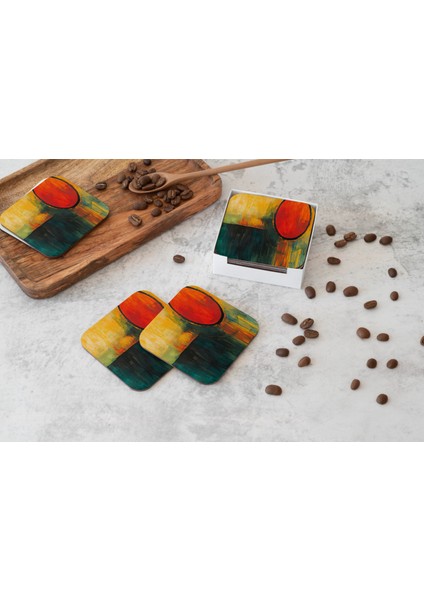 Dekoratif Bardak Altlığı Circle Design 126 fiyatları